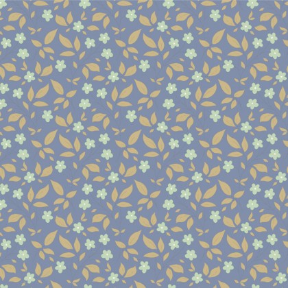 Image 85: Tilda Sunday Brunch Tipsy Blue 0.5y